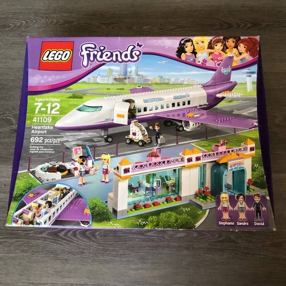 lego friends heartlake airport plane lego friends